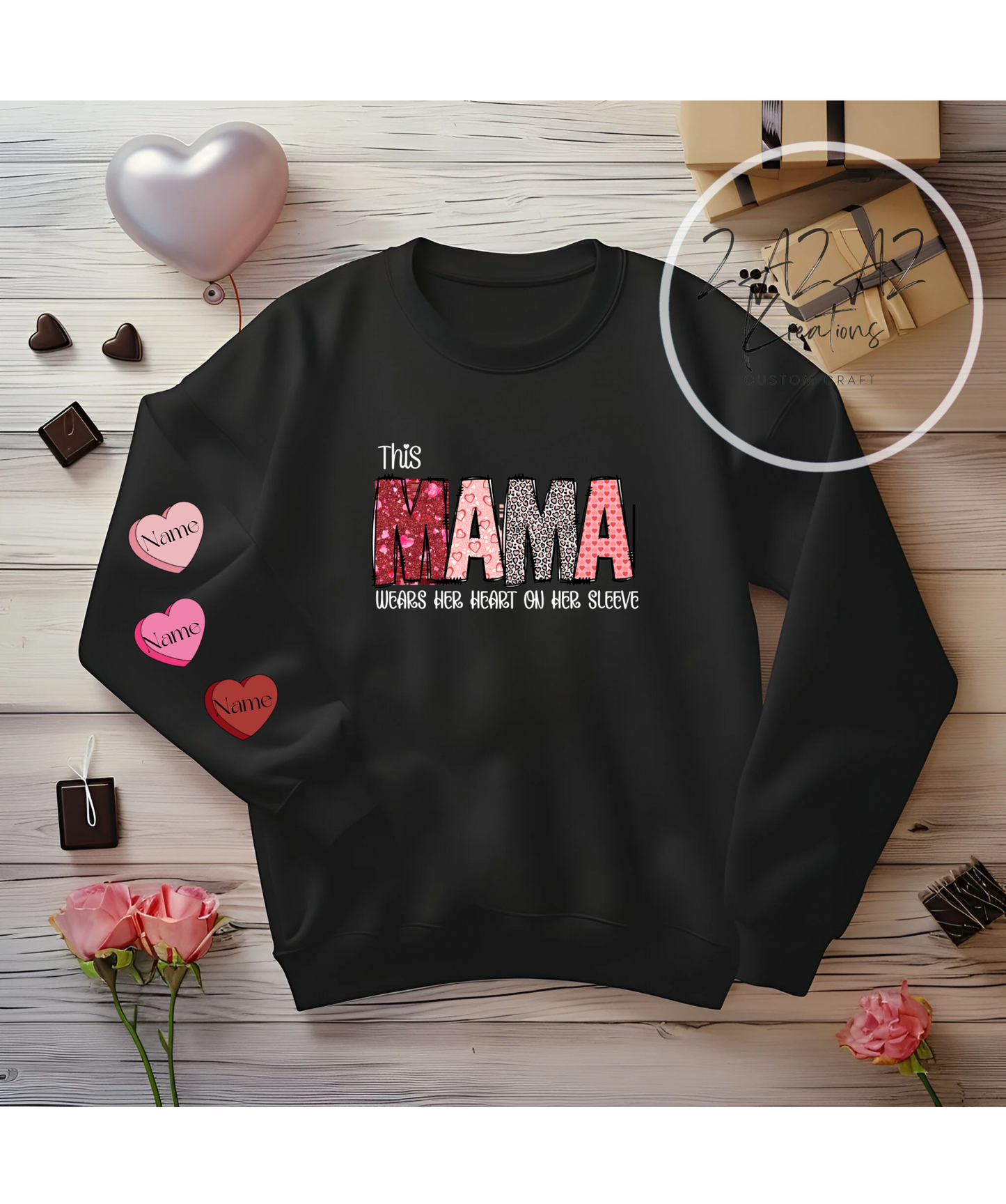 This MAMA wear her heart!