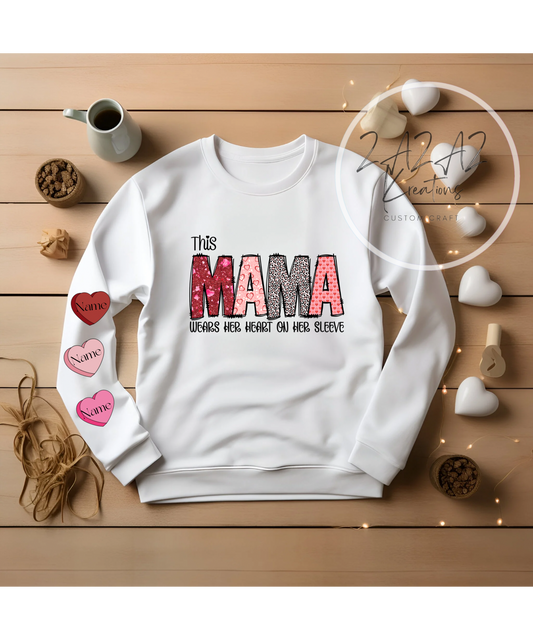 This MAMA wear her heart!